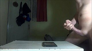 Jerking hard to cum on cassidyboo's face