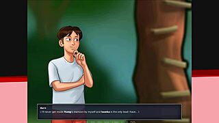 blonde gets facial summertime saga