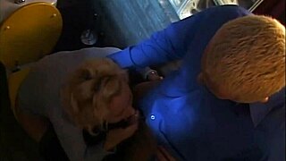 Curly blonde craves anal.