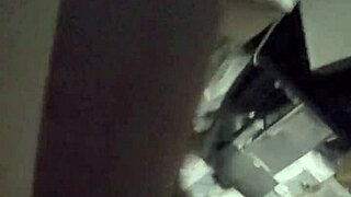 Cute Chick Deepthroats and Gags on Bound Amateurs in Lingerie During Homemade Bondage Session