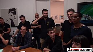 Who wants to join this interracial threesome with big cocks kissing and oral pussy play?