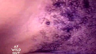 Feeling the pink balls in doggystyle ecstasy