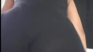 Novinha's Juicy Brazilian Ass Teases in Slow-Motion Cam