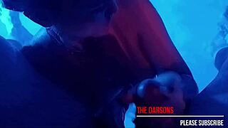 Blonde Feels Intense Pleasure During Poolside Fucking Session