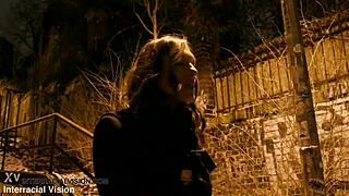 Sixtine Rochebonne experiences intense double penetration and anal action.