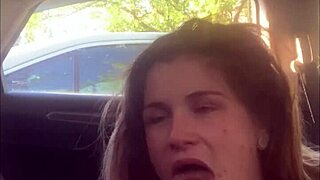 Parking garage intense BJ w black bbc