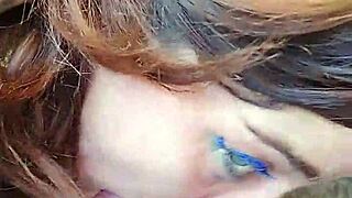 krizia tzunami sucks me off in the streets of pompeii