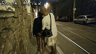 Hot Ebony Neighbor Invites Me To Her New House