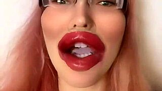 Cock rubbing face and eye fetish video