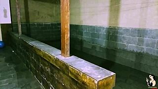 trailer - hard on balcony in storm 😏