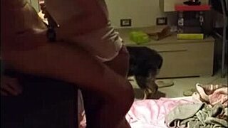 blackwoman cutegirl gives a sensual blowjob with handjob and cumshot