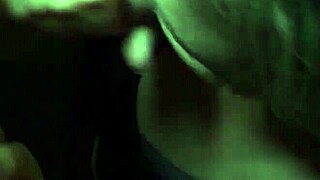 girlfriend deepthroats and swallows friend's cock in homemade video!