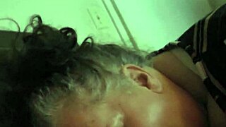 bbw milf delivers sloppy blowjob to amateur partner