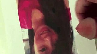 Isabel's cumshot tribute: a male solo performance