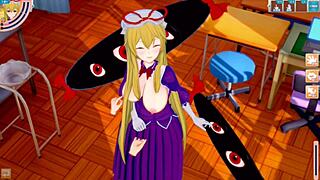 Bold hentai anime with big tits blowjob.