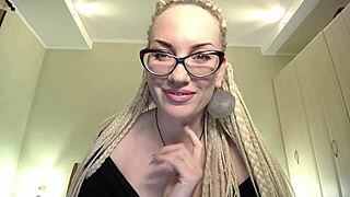 Fucked, humiliated slave takes small penis to femdom domination
