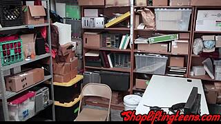 Real Shoplifter Sucks Cock and Gets Fucked Hard by Cop