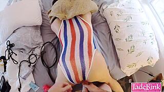 Suffers of anonymous partners bound and anal play, homemade couple
