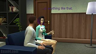 lucy and aiden get rough in game