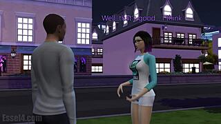 lucy and aiden get rough in game