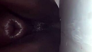 Wobbly Booty Ebony Milf Gets Bent Over Doggystyle