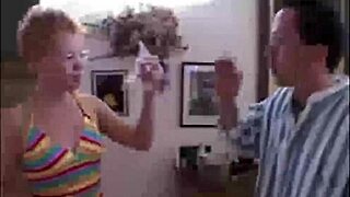 Yelling and sweating at a young babysitter