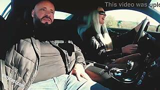 i love banging mavie pearl outdoors after audi r8 test drive