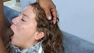 Wow, My Stepsister Sucks A Good Cock So Well!