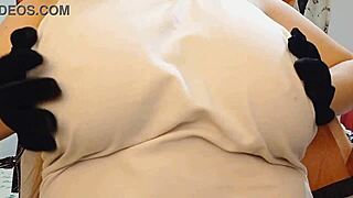 Girl on tinder shares her big boobs