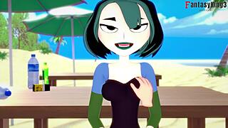 gwen's adventures in total drama sucking and fucking