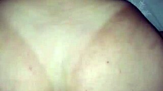 Small breasts amateur girl on all fours