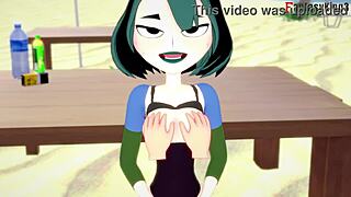 gwen's adventures in total drama sucking and fucking