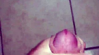 Solo masturbation session in detailed description