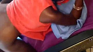 Wobbly Booty Ebony Milf Gets Bent Over Doggystyle