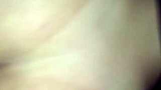 Small breasts amateur girl on all fours