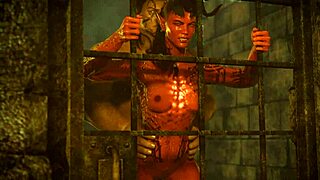 karlach fucks with halsin in this hot 3d scene