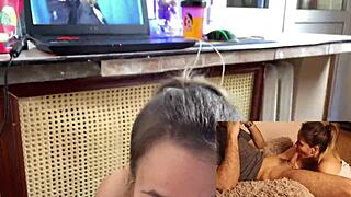 Marycandy Surprises Guy with Deepthroat POV Action