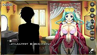Asian Hentai Erotic Scene with Intense Japanese Anime Action in Koihime Musou Tenka Touitsu Den.