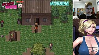 Finding Caroline's Uncensored Masturbation Pics With Ripped Clothes In Camp!