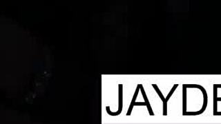 jayden jaymes masturbates her big tits and pussy in nude solo