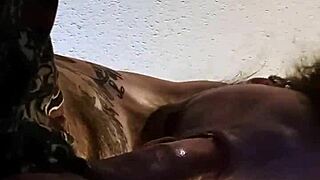 deepthroat close up with milf sucking cock