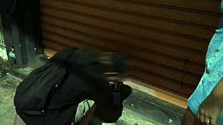 wife takes cock and cum on halloween