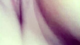 Chinese Loli Masturbates Solo with Intense Focus