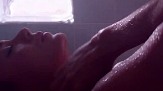 Blonde dances nude in sexy sauna club