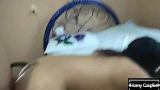 Latina milf gives ass to friend