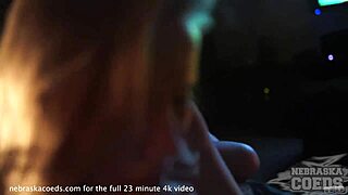 Beautiful Skinny Model Candice Feels Excited Sucking Dick After Striptease