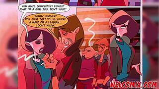 the delinquents - perverts in wild anime hentai action