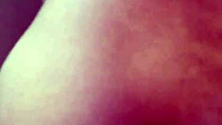 Ebony babe gets real homemade anal fucking.