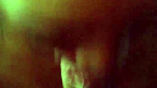 Ebony babe gets real homemade anal fucking.