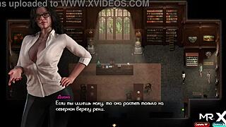 in treasure of nadia, 'can you handle my cum?' the tease asks